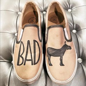 Inkkas BadASS Slip on Sneakers - Mens 9 : Womens 11